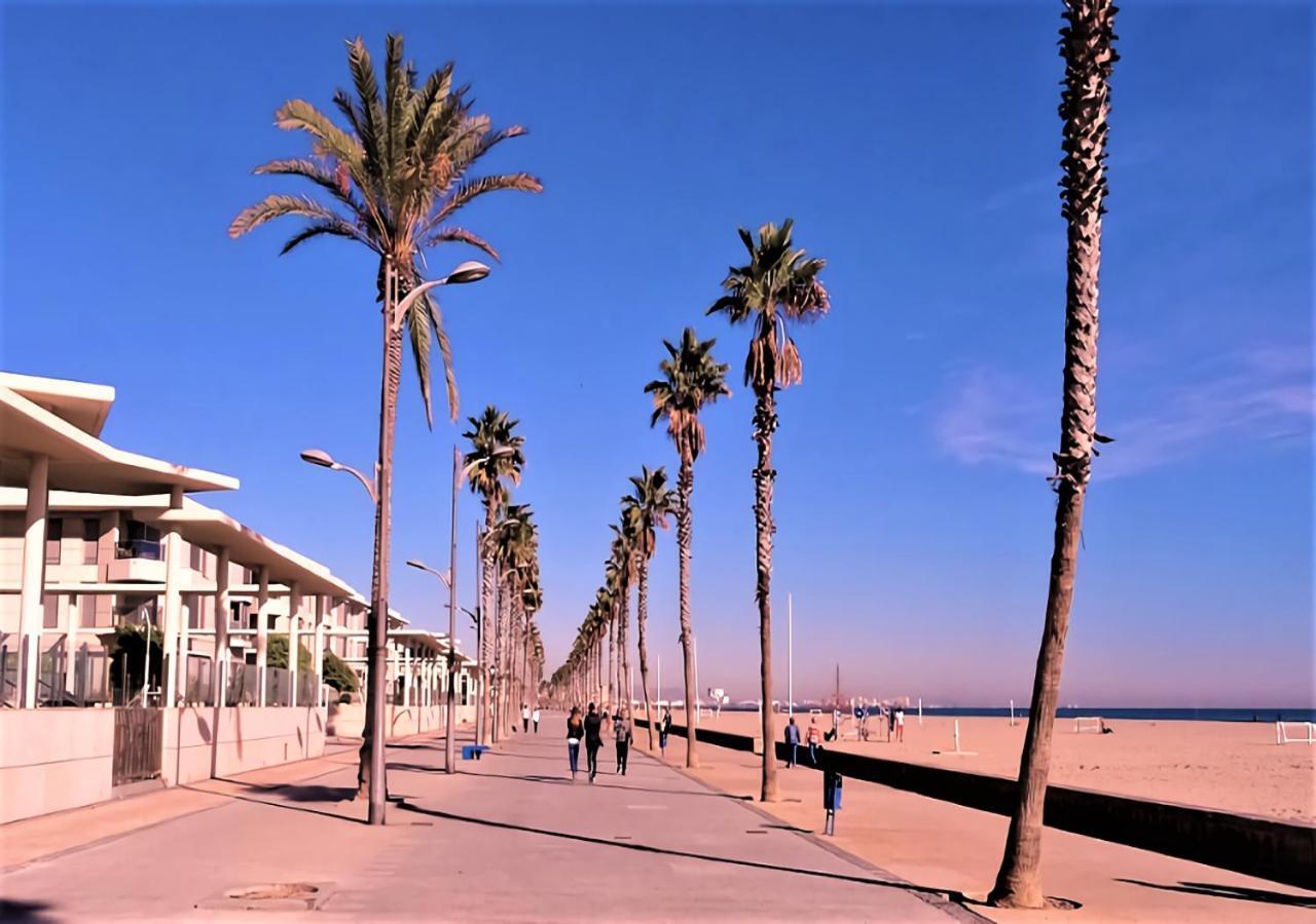 Marin Beach Apartments Patacona Valenza Esterno foto